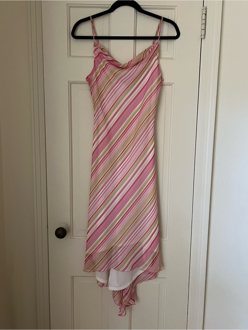 Y2K 2000s Striped Dress